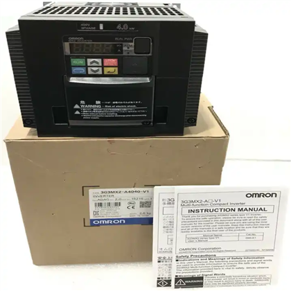 Omron Inverter 3G3MX2-A4110-V1,3-fázis 480 VAC, 18.0 A.0.{10}} Hz