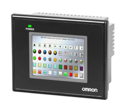 Omron érintőképernyőNB3Q-TW01B-V1, 3,5 hüvelykes, TFT LCD, színes, 320 × 240 pont, USB gazdagép, Ethernet